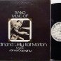 Dapogny, James - Piano Music Of Ferdinand Jelly Roll Morton - Vinyl LP Record - Jazz
