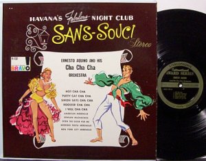 Aquino, Ernesto - Havana's Famous Night Club Sans Souci - Vinyl LP Record - Latin Jazz