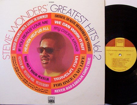 Wonder, Stevie - Greatest Hits Vol. 2 - Vinyl LP record - R&B Soul