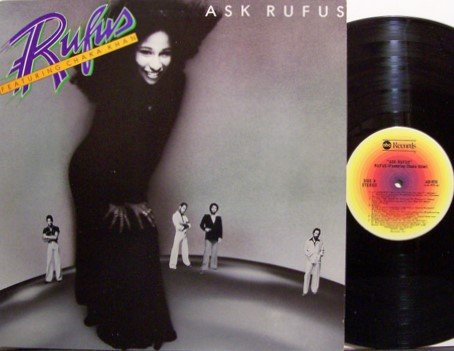 Rufus & Chaka Khan - Ask Rufus - Vinyl LP Record + Poster - R&B Soul Funk