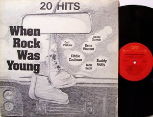 When Rock Was Young - Vinyl LP Record - Various Artists - Rockabilly Rock