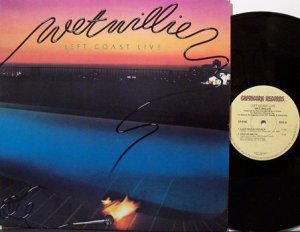 Wet Willie - Left Coast Live - Vinyl LP Record - Rock