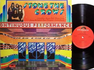 Stone The Crows - Ontinuous Performance - Vinyl LP Record - Rock