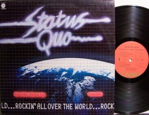 Status Quo - Rockin' All Over The World - Vinyl LP Record - Rock