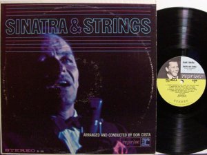 Sinatra, Frank - Sinatra And Strings - Vinyl LP Record - Pop