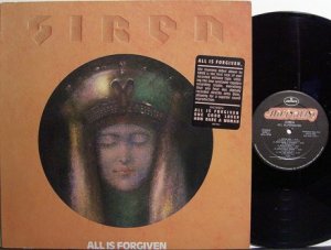 Siren - All Is Forgiven - Vinyl LP Record - Promo - Rock
