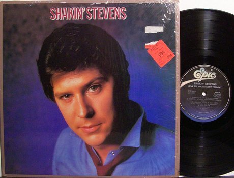 Shakin' Stevens - Give Me Your Heart Tonight - Vinyl LP Record - Rock