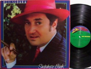 Sedaka, Neil - Sedaka's Back - Vinyl LP Record - Pop Rock