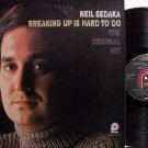 Sedaka, Neil - Breaking Up Is Hard To Do The Original Hits - Vinyl LP Record - Pop Rock