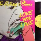 Rolling Stones, The - Love You Live - Vinyl 2 LP Record Set - Andy Warhol Cover - Rock
