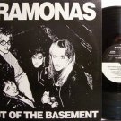 Ramonas, The - Out Of The Basement - Vinyl Mini LP Record with Order Form Insert - Rock