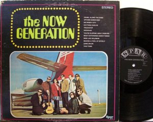 Now Generation, The - Self Titled - Spar 3015 - Vinyl LP Record - Rock