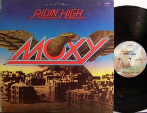 Moxy - Ridin' High - Vinyl LP Record - Rock