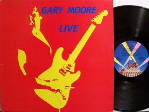 Moore, Gary - Live - UK Pressing - Vinyl LP Record - Rock