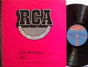 McLean, Don - Special Radio Series - Promo Only Radio Show - Vinyl LP Record - Rock