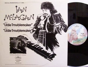 McLagan, Ian - Little Troublemaker - Promo Only 12" Vinyl Single Record - Rock