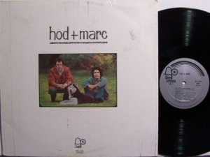 Hod + Marc - Self Titled - Vinyl LP Record - Pete Drake - Folk Rock