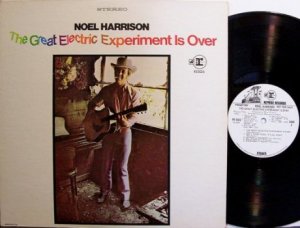 Harrison, Noel - The Great Electric Experiment Is Over - White Label Promo - Vinyl LP Record - Rock