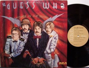 Guess Who, The - Power In The Music - Vinyl LP Record - Rock
