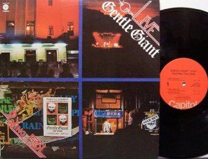 Gentle Giant - Live Playing The Fool - Vinyl 2 LP Record Set - Rock