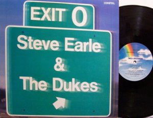 Earle, Steve & The Dukes - Exit 0 - Vinyl LP Record - Rock