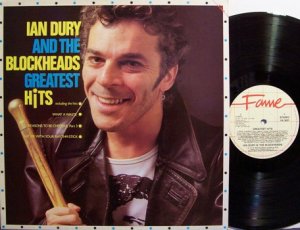 Dury, Ian & The Blockheads - Greatest Hits - UK Pressing - Vinyl LP Record - Rock