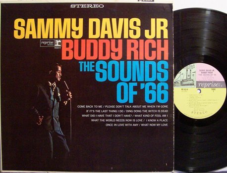 Davis, Sammy Jr. & Buddy Rich - The Sounds Of '66 - Vinyl LP Record - Pop