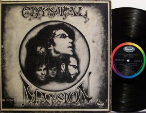 Crystal Mansion Featuring Johnny Caswell - Self Titled - Vinyl LP Record - Rock