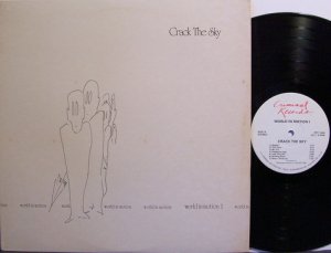 Crack The Sky - World In Motion 1 - Vinyl LP Record - Rock