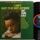 Cole, Nat King - I Don't Want To Be Hurt Anymore - Vinyl LP Record - Pop
