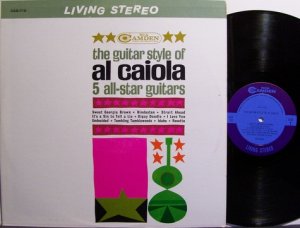 Cailoa, Al - The Guitar Style Of - Vinyl LP Record - Pop