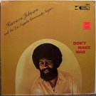 Johnson, Harrison - Don;t Make War - Sealed Vinyl LP Record - Black Gospel