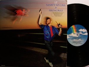 Fireworks / Marty McCall - Up - Vinyl LP Record - Christian Rock