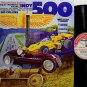 Great Moments From The Indy 500 - Vinyl LP Record  - Racing Sports