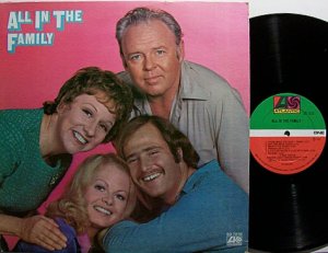 All In The Family - Self Titled - Vinyl LP Record - Archie Bunker -  TV Comedy