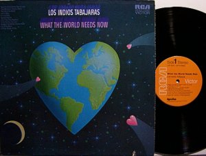 Los Indios Tabajaras - What The World Needs Now - Vinyl LP Record - World Music Brazil