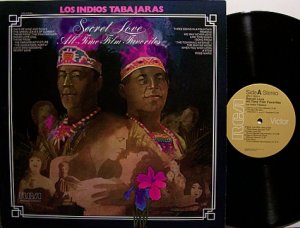 Los Indios Tabajaras - Secret Love All Time Film Favorites - Vinyl LP Record - World Music Brazil