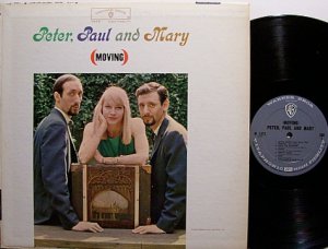 Peter Paul And Mary - Moving - Vinyl LP Record - Folk