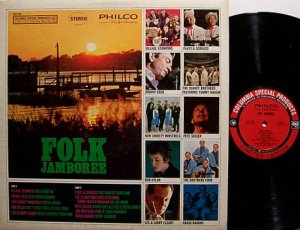 Folk Jamboree - Various Artists - Bob Dylan / Johnny Cash - Vinyl LP Record
