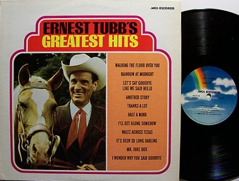 Tubb, Ernest - Ernest Tubb's Greatest Hits - Vinyl LP Record - Country