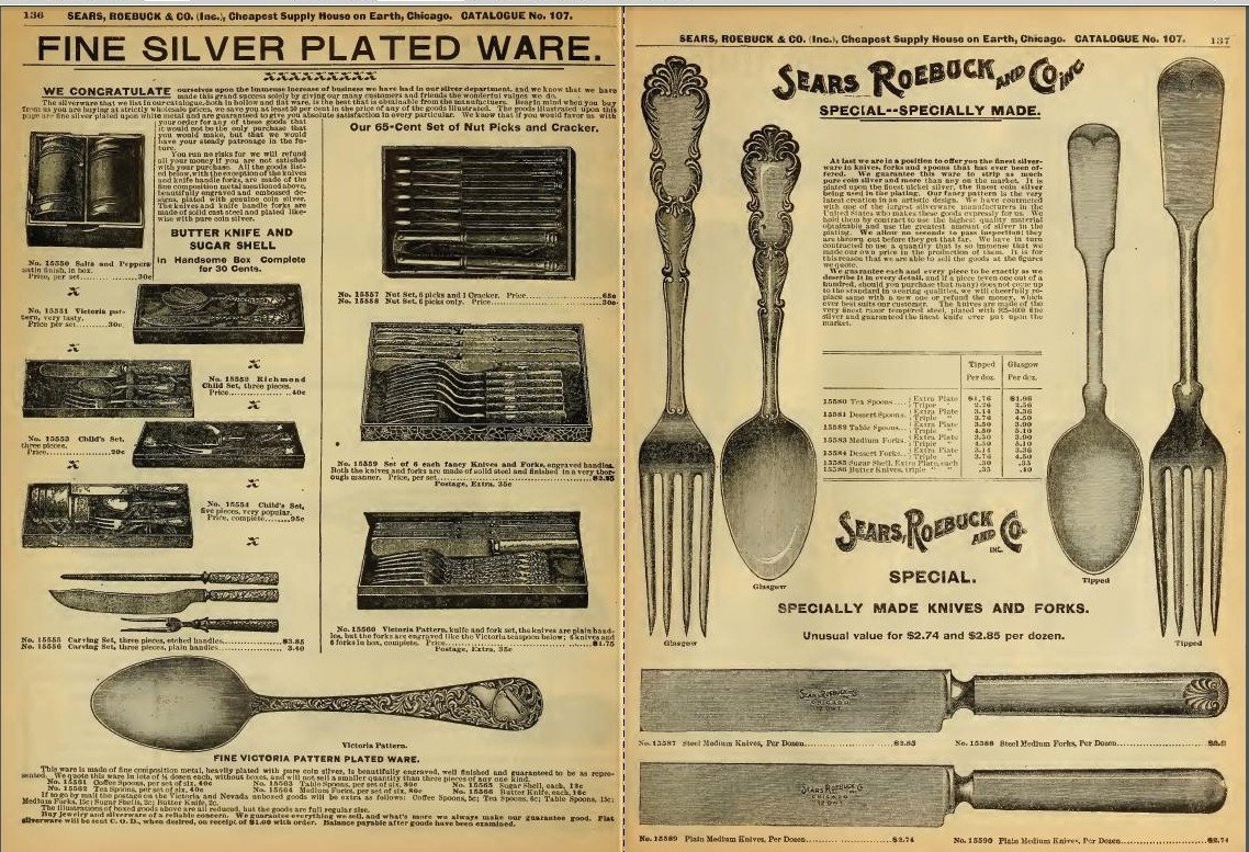 1898 Number 107 Sears Roebuck Old Vintage Consumer Guide Catalogue Book