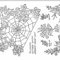 Thousands Of Illustration Sewing Stamping Patterns Book CD Embroidery Painting