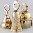 Medium Clear Toned Brass Bell