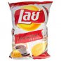 Lay's Cheese and spicy sauce. Potato Chips 60 g. Thai Product.