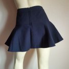 EIFINI Navy Blue Cross Laminated Tennis Skirt/Skort Size S