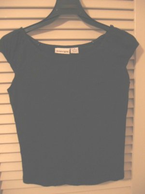 Black Tank Top Blouse Small/Medium