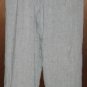 Black/White Blouse Pants Tiny Checkered Print Top Pantsuit 2 Pc Medium