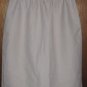 Beige Light Brown Two Piece Suit Jacket Skirt Misses 12