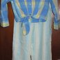 Blue/Green/Yellow Thin Stripe Pants Medium