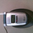 Sprint LG TP5250 Charger Working & Flip Phone For Parts & Genuine Leather Case